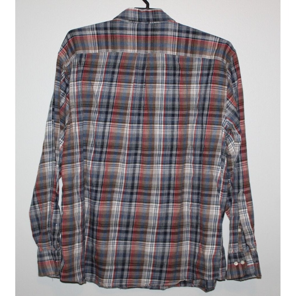 Peter Millar Mountainside Juno Dunes Multi Plaid Sport Shirt Button Up Size XXL - Picture 5 of 10